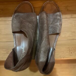 Free people Mont Blanc leather d’orsay sandal, size 42